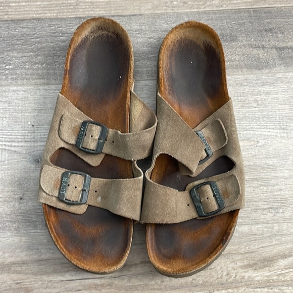 Naot Mens Leather Sandals - Picture 1 of 5